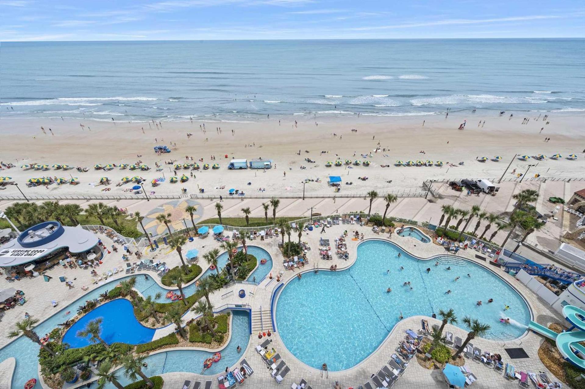 Luxury 9Th Floor 1 Bedroom Condo Direct Oceanfront Daytona Beach | 908 Zewnętrze zdjęcie